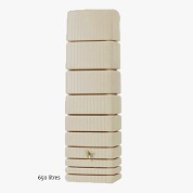 recuperateur d-eau slim - 650 litres - garantia